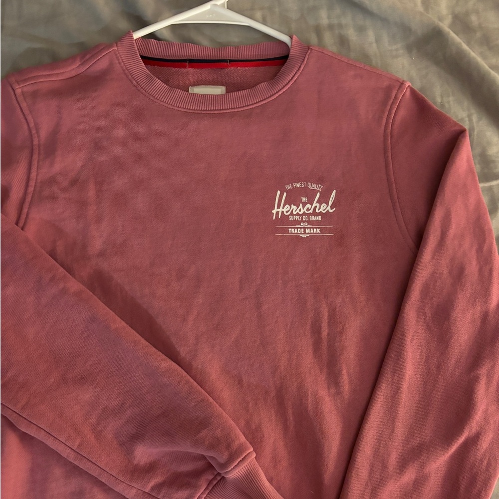 Herschel Pink Crewneck Sweater